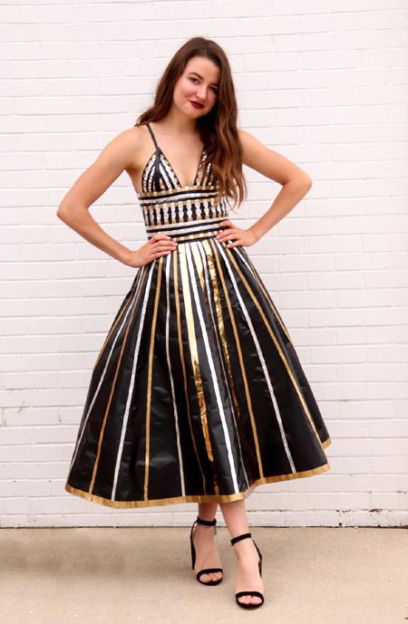 Maya Ramirez Duct Tape Dress